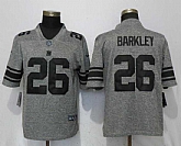 Nike Giants 26 Saquon Barkley Gray Vapor Untouchable Limited Jersey,baseball caps,new era cap wholesale,wholesale hats